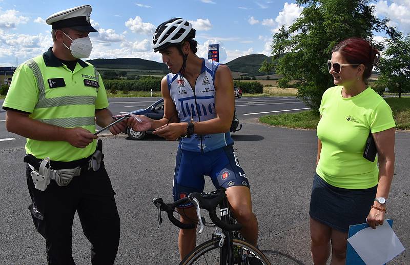 Policisté pod Červeňákem kontrolovali cyklisty