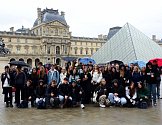 Žáci žatecké obchodní akademie ve Francii