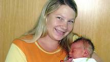 Maminka Eva Grabowská z Lubence porodila syna Daniela. Narodil se 21. 7., 3,6 kg, 51 cm.