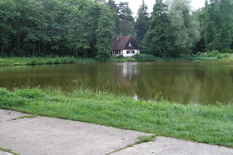 Rybník v Žerotíně na archivním snímku