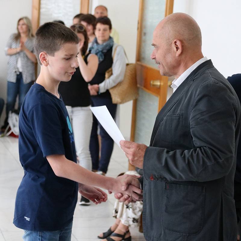 Druhé místo v kategorii sedmých tříd si zasloužil Jan Černík ze ZŠ J. A. Komenského Louny