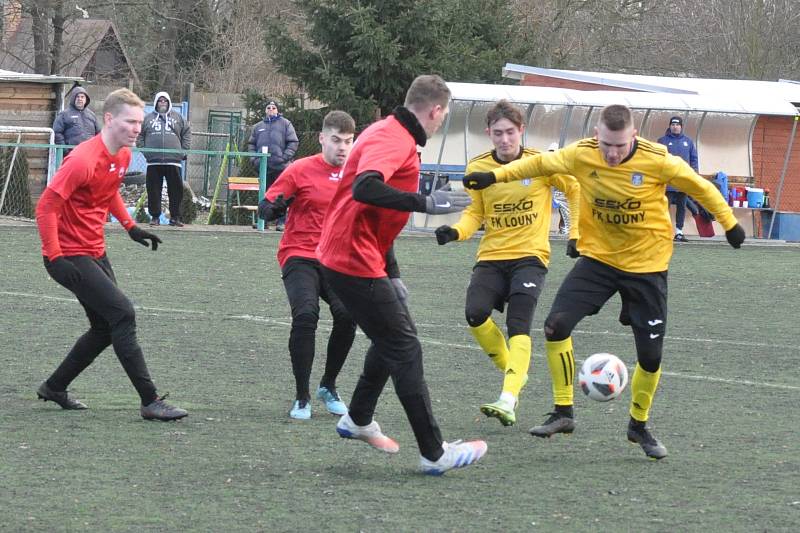 Přípravný zápas FK SEKO Louny - Tatran Kadaň 3:1 (1:1).