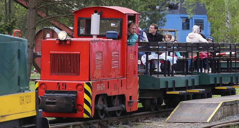 V sobotu 15. května znovu otevřelo železniční muzeum Českých drah v Lužné u Rakovníka.