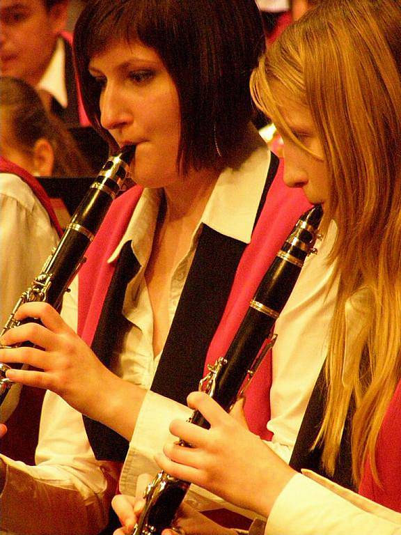 Slavnostní koncert k 50 letům dechového orchestru Základní umělecké školy v Lounech