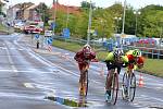 Závody European Handbike Circuit v Lounech. Vložený závod koloběžkářů