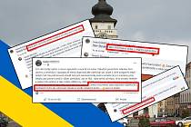 V příspěvcích na facebooku profil se jménem Ivana a označeními jako autor a top přispěvatel tvrdí, že město Žatec vypovídá nájemní smlouvy, aby byty mohlo poskytnout Ukrajincům.