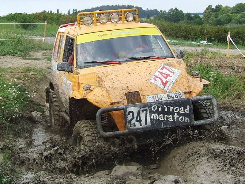 Chlumčanský offroad na závodech v Sosnové.