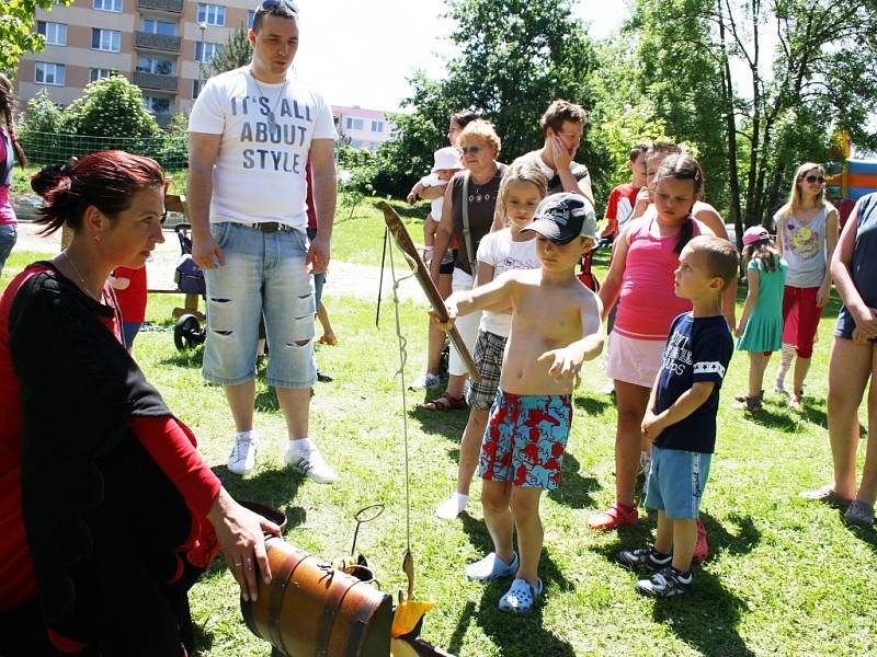 Dětský den na koupališti v Lounech