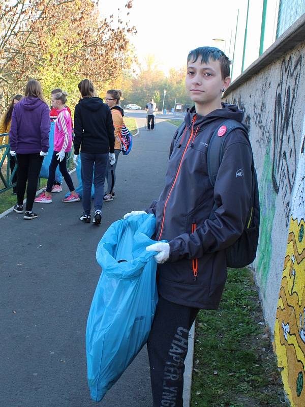 Žáci ze ZŠ náměstí 28. října v Žatci se připojili k celostátní dobrovolnické akci 72 hodin.