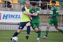 Žatec (v zeleném) doma porazil Oldřichov 3:1.