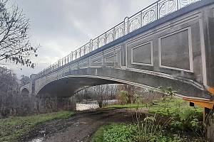 Most přes Ohři mezi Postoloprty a Březnem. Archivní foto