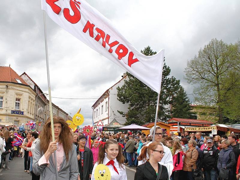 První máj 2015 - oblíbené slavnosti v Kryrech.