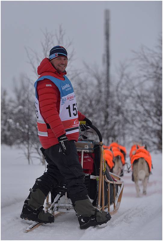 Podbořanský musher Roman Habásko se svými sibiřskými husky dojel závod Finnmarkslopet - 567 km.