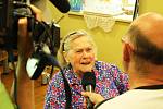 Marie Fousová oslavila v žateckém domově pro seniry 102. narozeniny.