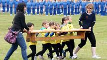 Sokolský slet na Tyršově stadionu v Roudnici nad Labem