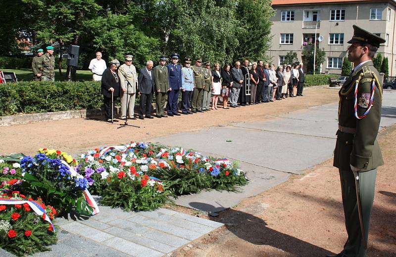 Vzpomínka na popravené z Českého Malína u žateckého hřbitova