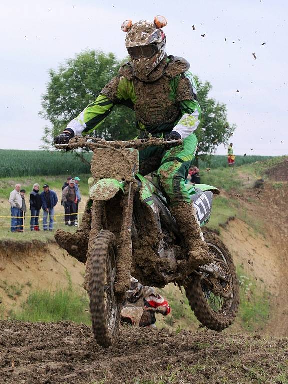 Úvodní závod mistrovství Evropy v motokrosu ve Vysokých Třebušicích