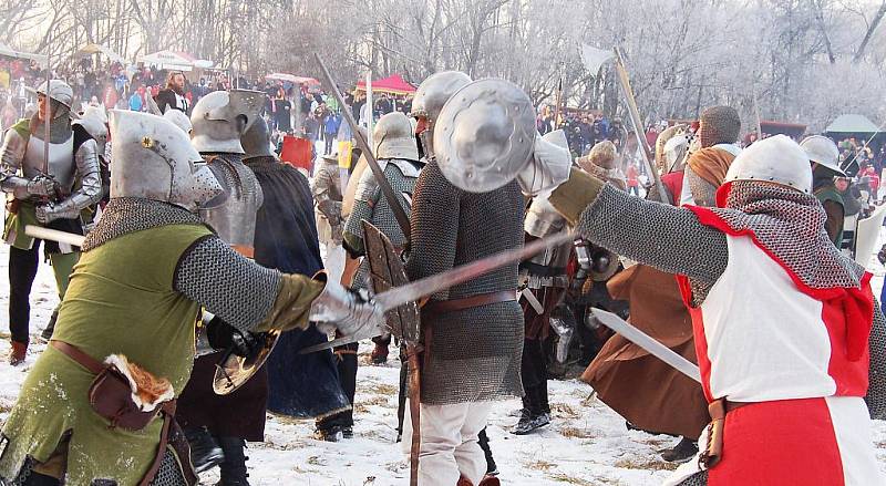 Zimní bitva v Podbořanech