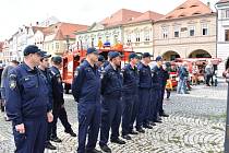 Žatečtí hasiči pokřtili novou cisternu, auto už zasahovalo v Hřensku.