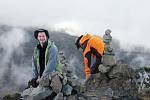 Luboš Peterka (vlevo) při výstupu na Mount Meru