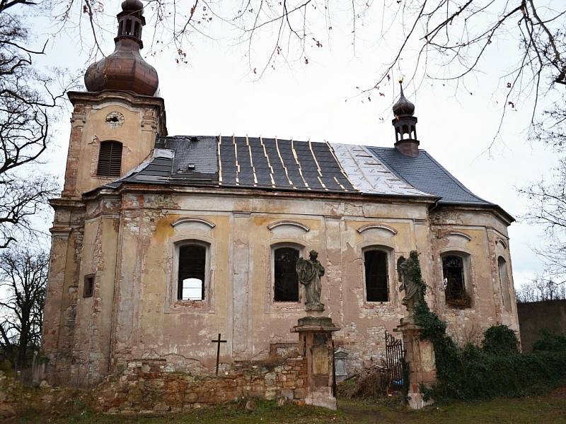 Kostel Neposkvrněného početí Panny Marie v Siřemi, leden 2019