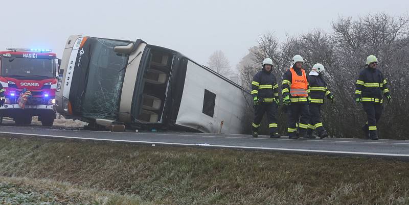 Nehoda autobusu u Blšan.