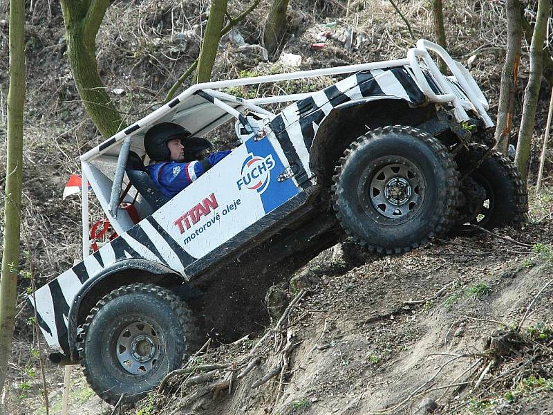 Otevřené mistrovství republiky v offroad trialu v Bezděkově