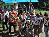 Děti z Lounska, Žatecka a Podbořanska na táboře v Opárenském údolí u Litoměřic