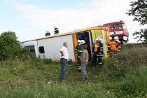 Nehoda autobusu u Lubence.