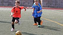 Turnaj fotbalových mladších přípravek na žateckém stadionu Mládí