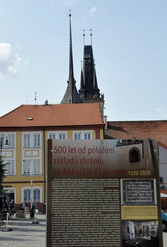 Oslavy 500 let chrámu sv. Mikuláše v Lounech