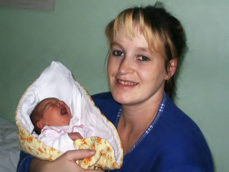 Tereza Fárková se v žatecké porodnici narodila 19. prosince v 11 hodin a 39 minut. Měřila 50 cm, vážila 2,9 kg. Mamince Haně gratulujeme.