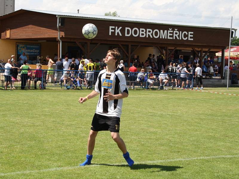 Fotbalový turnaj Gama cup v Dobroměřicích