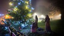 Rozsvícení vánočního stromu v Podbořanech