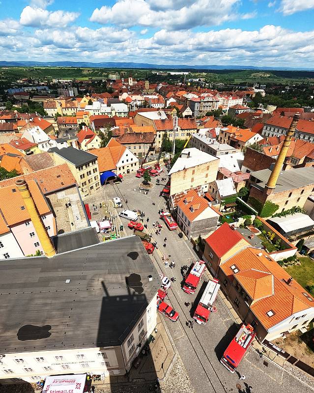 Žatečtí dobrovolní hasiči slavili, pomáhají ve městě už 150 let.