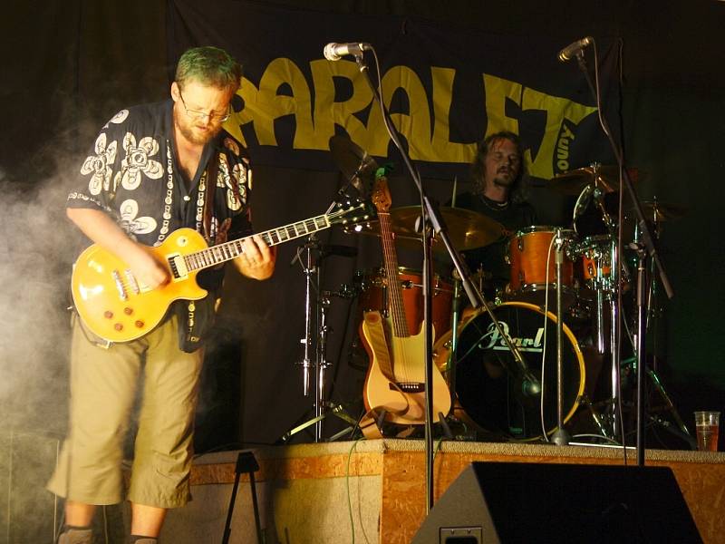 Vystoupení kapely Paralet