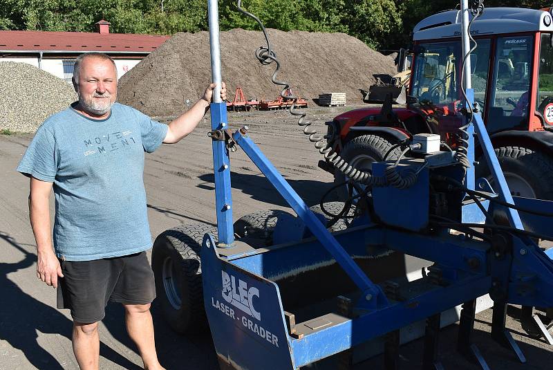 Robert Janek má pronajatý sportovní areál v Blšanech.