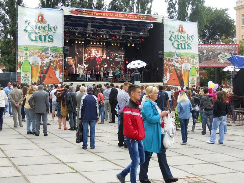 Festival Žatecký Gus ve městě Černivci na Ukrajině.