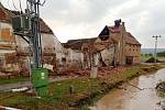 Ve čtvrtek 24. června napáchala bouře velké škody na Podbořansku. Nejhůře zasaženými obcemi jsou Blatno a Stebno