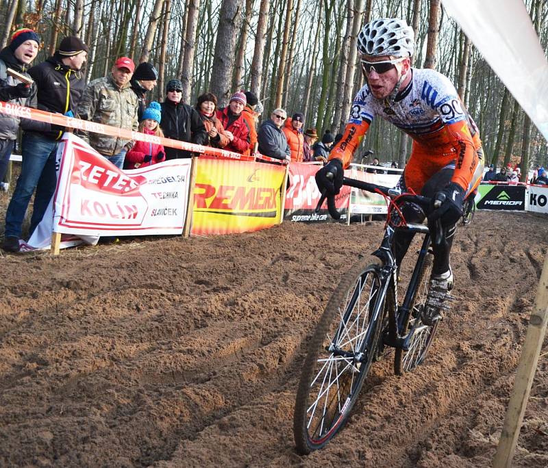 MČR v cyklokrosu 2016 v Kolíně. Závod mužů.