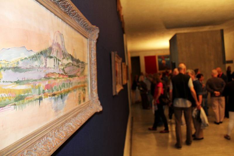Galerii Benedikta Rejta v Lounech otevřela expozice malíře Emila Filly