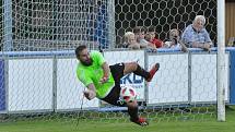 Gólman Loun Jakub Pokorný kryl dvě penalty.