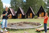 Tábor v Žerotíně na Lounsku. Archivní foto