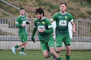 Fotbalisté žateckého Slavoje podlehli lídrovi z Brné 1:4.