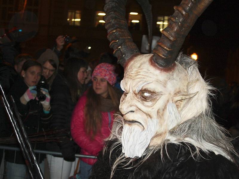 Krampus show v Žatci