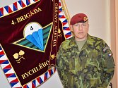 Miroslav Hlaváč je velitelem 4. brigády rychlého nasazení a současně 4. brigádního úkolového uskupení.