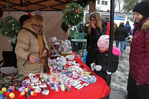 Zimní trh na výstavišti v Lounech