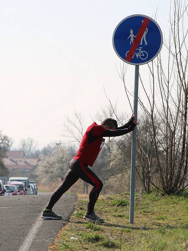 Sportovci se připravují na běh na Červeňák