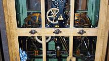 Obnovený hodinový stroj v radonickém kostele