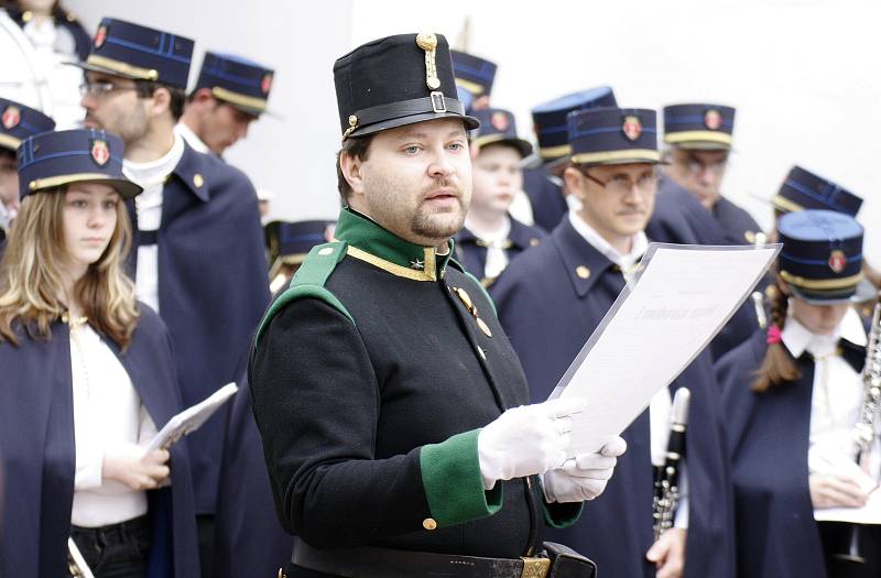 Muzejní noc v Oblastním muzeu Louny v roce 2014.